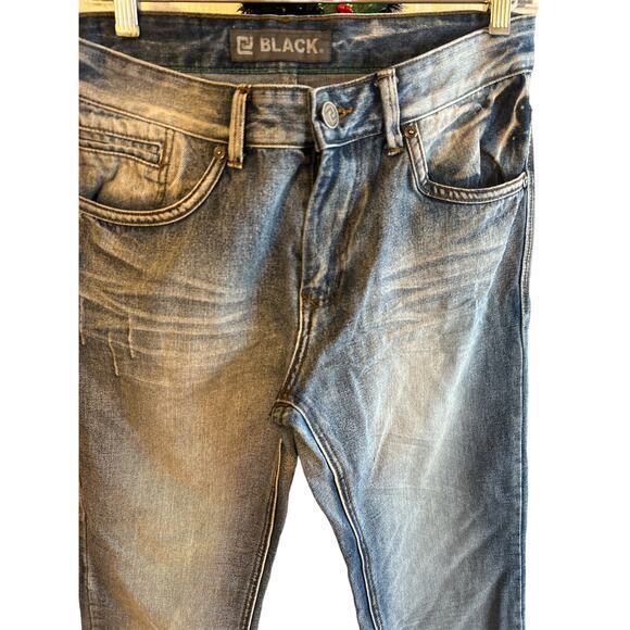 Copied - CJ Black Straight Jeans Mens size 30/323 Blue‎ cotton Denim Slim - Picture 3 of 6